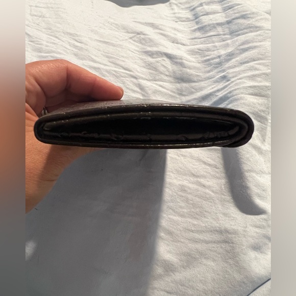 Brand NEW GUCCI Monogram Leather Foldable Sunglasses Case - Brown signature GG - Picture 6 of 9